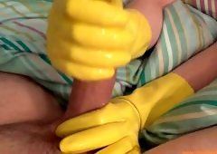 best of Rubber gloves boots yellow