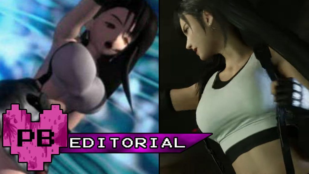 Girl final fantasy remake lockhart ffvii