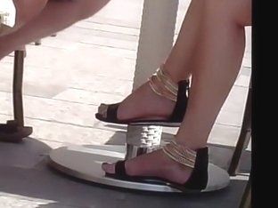 Doctor reccomend candid sandal feet