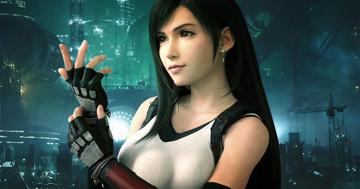 Girl final fantasy remake lockhart ffvii