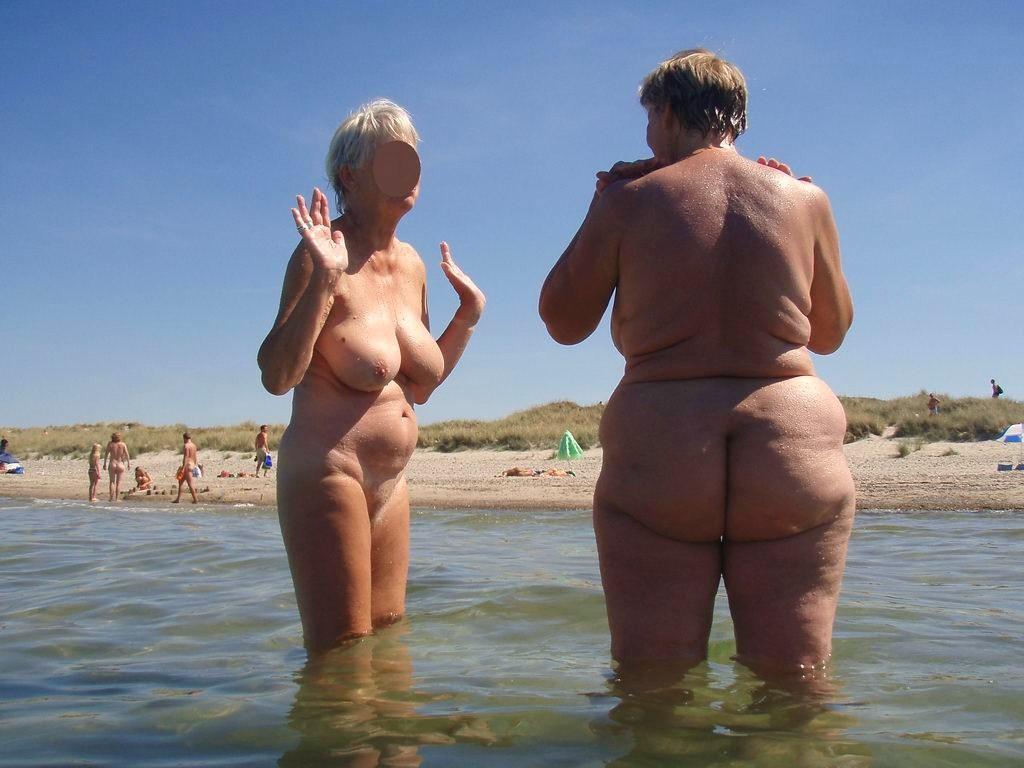Blackbeard reccomend granny nudist beach big ass