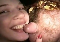 best of Shaved cumm face handjob on penis booty load