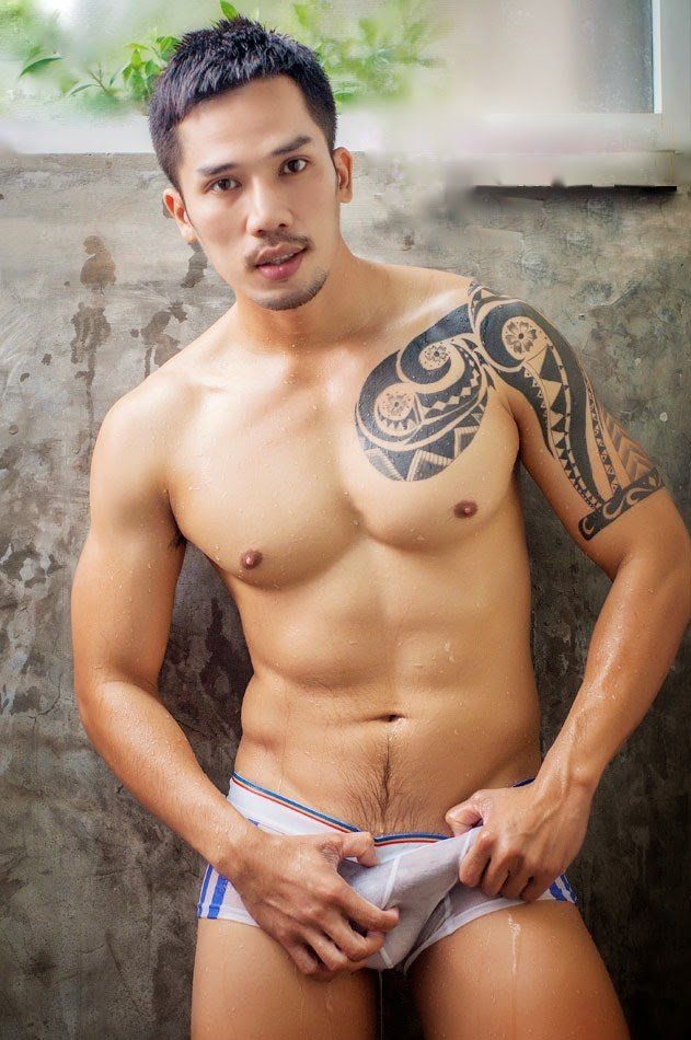 Asian boy naked nude
