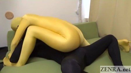 Japanese zentai sex