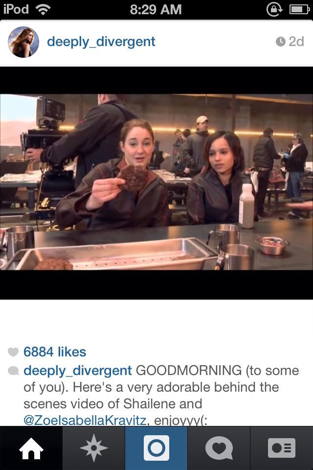 Divergent behind the scenes funny moments