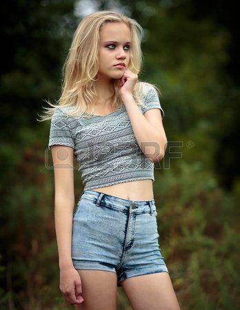 best of Shorts beach Teens on jeans tight in walking