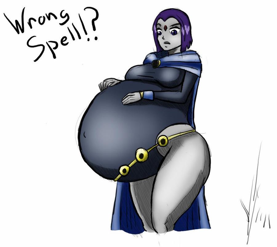 Starfire and raven pregnant porn