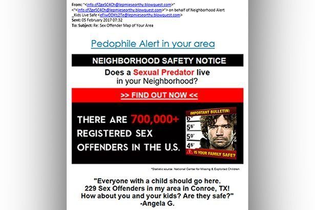 Find the sex offenders in your area