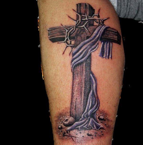 Bad ass cross tattoos