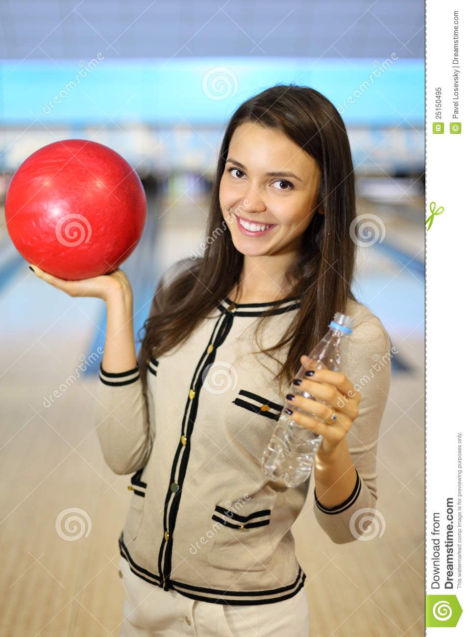 Naked young boys bowling