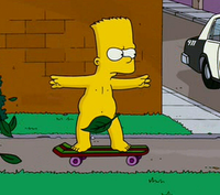 The simpsons movie naked