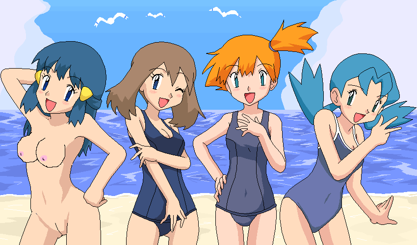 Red S. reccomend Pokemon girls fully naked