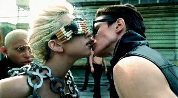 Butch reccomend Lady gaga lesbian video