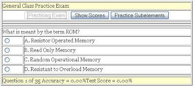 best of Practice Amateur exam extra