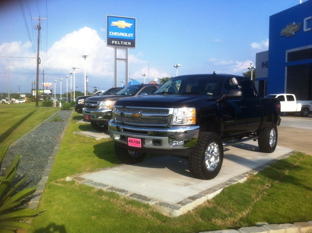 Black chevrolet lick