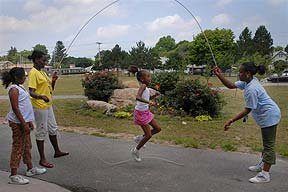 Creature reccomend Black teens jumping rope