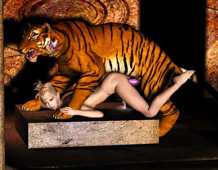 Sex stories girl fucks tiger