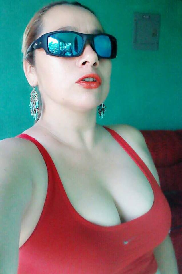 Red lipstick glasses