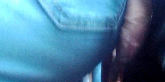 best of Jeans dick porn through ass