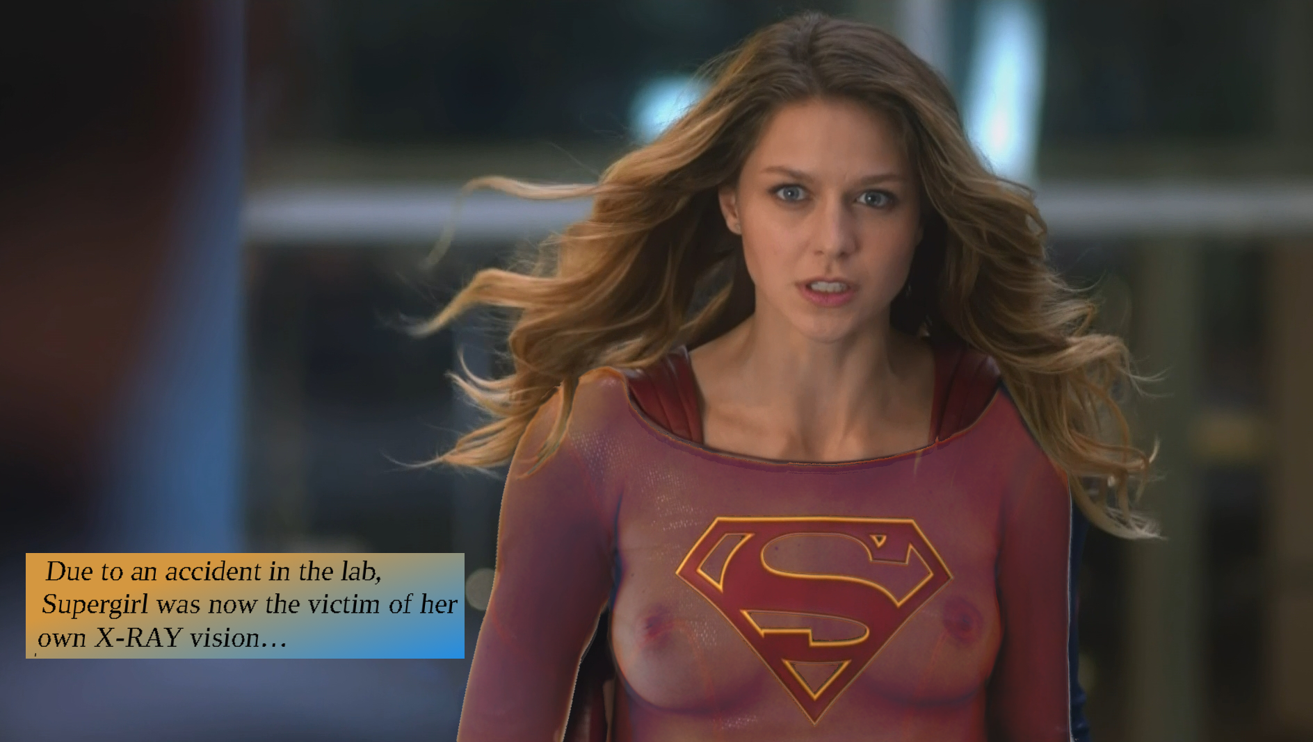 Supergirl nude wallpaper