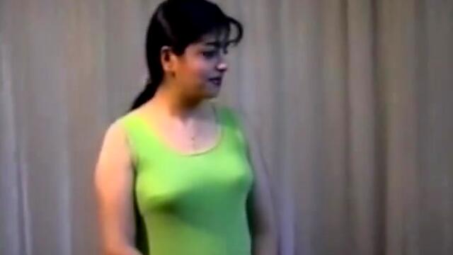 Chinese green hair secretary fuck her boss